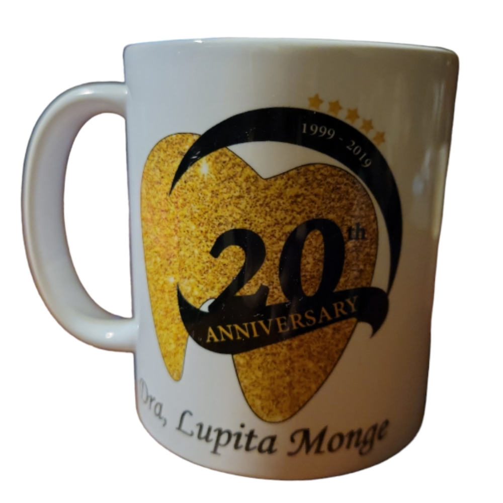 Vtg DRA, Lupita Monge Orca Castings Coffee Tea Hot Chocolate Cup Mug Dentist